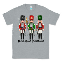 Heather Grey Nuts About Christmas Classic Tee - MaliasSmallBusiness