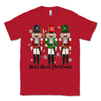 Red Nuts About Christmas Classic Tee - MaliasSmallBusiness