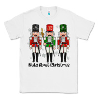 White Nuts About Christmas Classic Tee - MaliasSmallBusiness