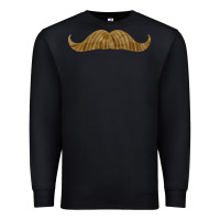 Black moustache fa element Premium Sweatshirt - FaDigitalArtStudio