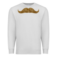 Dove Grey moustache fa element Premium Sweatshirt - FaDigitalArtStudio