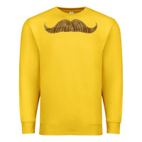 Lemon moustache fa element Premium Sweatshirt - FaDigitalArtStudio