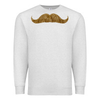 Oatmeal Heather moustache fa element Premium Sweatshirt - FaDigitalArtStudio