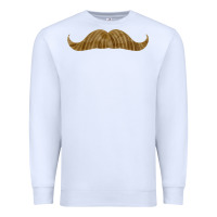 White moustache fa element Premium Sweatshirt - FaDigitalArtStudio