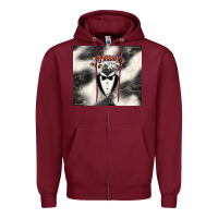 Burgundy groom manager tumbler Zipper Hoodie - TumblerDesignByShophia
