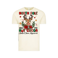 North Pole Hot Cocoa Vintage Tee | Teevron