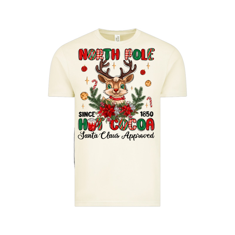 North Pole Hot Cocoa Vintage Tee by MaliasSmallBusiness | Teevron