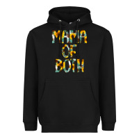 Black Mama of Both Heavyweight Hoodie - CowCowDesign