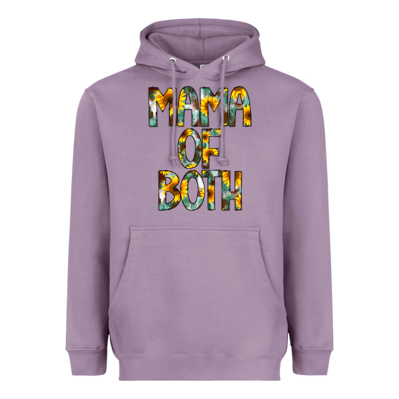 Mama Of Both Heavyweight Hoodie by CowCowDesign | Teevron