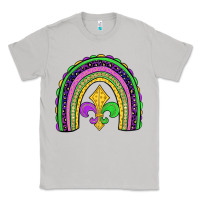 Moon Dust mardi gras fleur de lis rainbow Classic Tee - JahusDesignShop