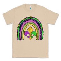 Mushroom mardi gras fleur de lis rainbow Classic Tee - JahusDesignShop