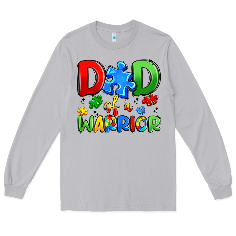 Dad Of A Warrior Long Sleeve Tee by Artiststas | Teevron