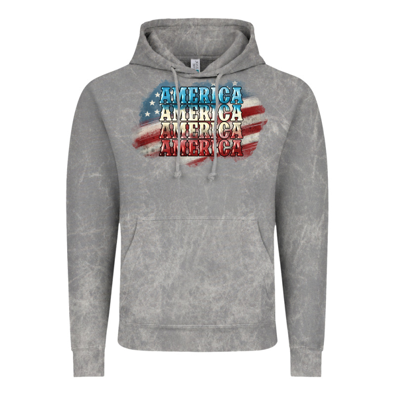 America America Vintage Hoodie by NancyCooperArtShop | Teevron