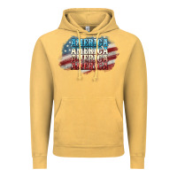 Vintage Mustard America america Vintage Hoodie - NancyCooperArtShop