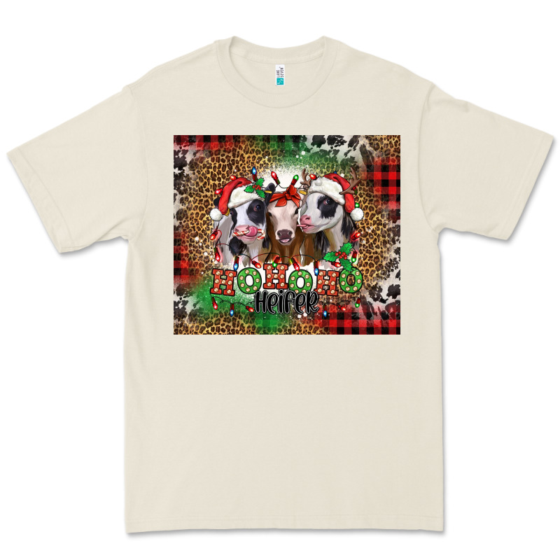 Ho Ho Ho Heifer Christmas Heifers Premium Tee by Jasminsmagicworld | Teevron
