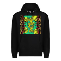 Black Softball leopard tumbler Premium Hoodie - HowdyJamesFarm