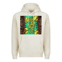 Oatmeal Heather Softball leopard tumbler Premium Hoodie - HowdyJamesFarm