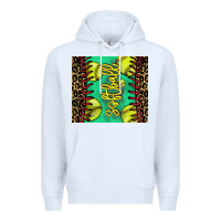 White Softball leopard tumbler Premium Hoodie - HowdyJamesFarm