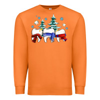 Carrot dental christmas tree teeth and winter ado Premium Sweatshirt - OliviaCreatesArt