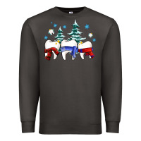 Dental Christmas Tree Teeth And Winter Ado Premium Sweatshirt | Teevron