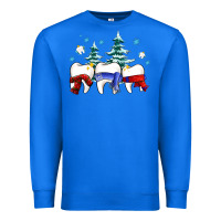True Royal dental christmas tree teeth and winter ado Premium Sweatshirt - OliviaCreatesArt