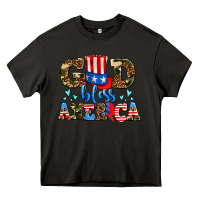 Asphalt god bless america Heavy Core Tee - AdoDesignShop