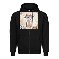 Black bride tumbler Zipper Hoodie - TumblerDesignByShophia