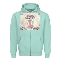 Seafoam bride tumbler Zipper Hoodie - TumblerDesignByShophia