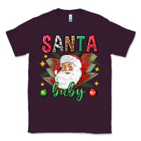 Plum Santa baby Christmas Classic Tee - NancyCooperArtShop