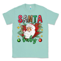 Seafoam Santa baby Christmas Classic Tee - NancyCooperArtShop