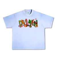 Grape Ice Personalized Christmas Themed Urban Heavy Tee - NancyCooperArtShop