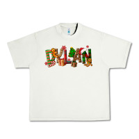 Pistachio Personalized Christmas Themed Urban Heavy Tee - NancyCooperArtShop