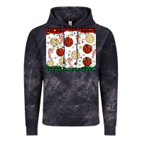 Cloud Black christmas conchas Vintage Hoodie - MaliasSmallBusiness