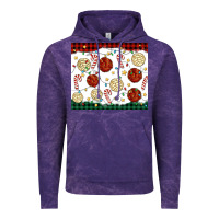 Cloud Purple christmas conchas Vintage Hoodie - MaliasSmallBusiness