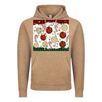 Vintage Coffee christmas conchas Vintage Hoodie - MaliasSmallBusiness