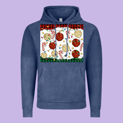 Christmas Conchas Vintage Hoodie Designed By Maliassmallbusiness