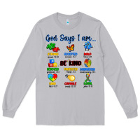 Moon Dust god says i am autism Long Sleeve Tee - Artiststas