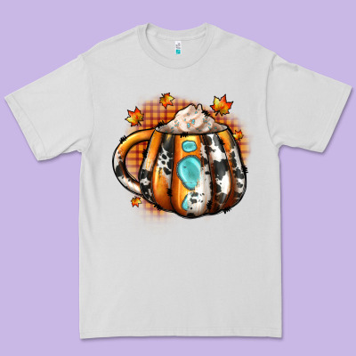 Thanksgiving Coffee Cup Gemstone Premium Tee Designed By Jahusdesignshop