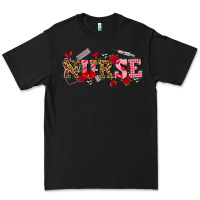Black valentines day nurse Premium Tee - NancyCooperArtShop