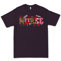 Plum valentines day nurse Premium Tee - NancyCooperArtShop