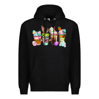 Black Easter coffee cups Easter Day Premium Hoodie - CowGirlArtShop