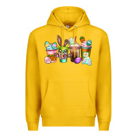 Lemon Easter coffee cups Easter Day Premium Hoodie - CowGirlArtShop