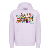 Lilac Easter coffee cups Easter Day Premium Hoodie - CowGirlArtShop