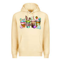 Pina Colada Easter coffee cups Easter Day Premium Hoodie - CowGirlArtShop