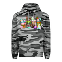 Slate Camo Easter coffee cups Easter Day Premium Hoodie - CowGirlArtShop
