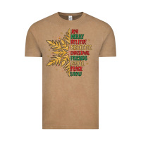 Vintage Coffee christmas snowflake Vintage Tee - MaliasSmallBusiness