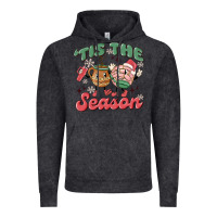 Vintage Black mexican christmas tis the season Vintage Hoodie - MaliasSmallBusiness