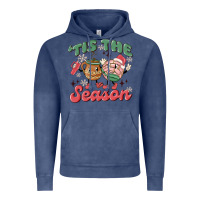 Vintage Denim mexican christmas tis the season Vintage Hoodie - MaliasSmallBusiness