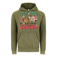 Vintage Olive mexican christmas tis the season Vintage Hoodie - MaliasSmallBusiness