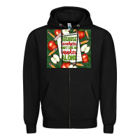 Black because teachers can't live on apples alone tumble Zipper Hoodie - TumblerDesignByShophia